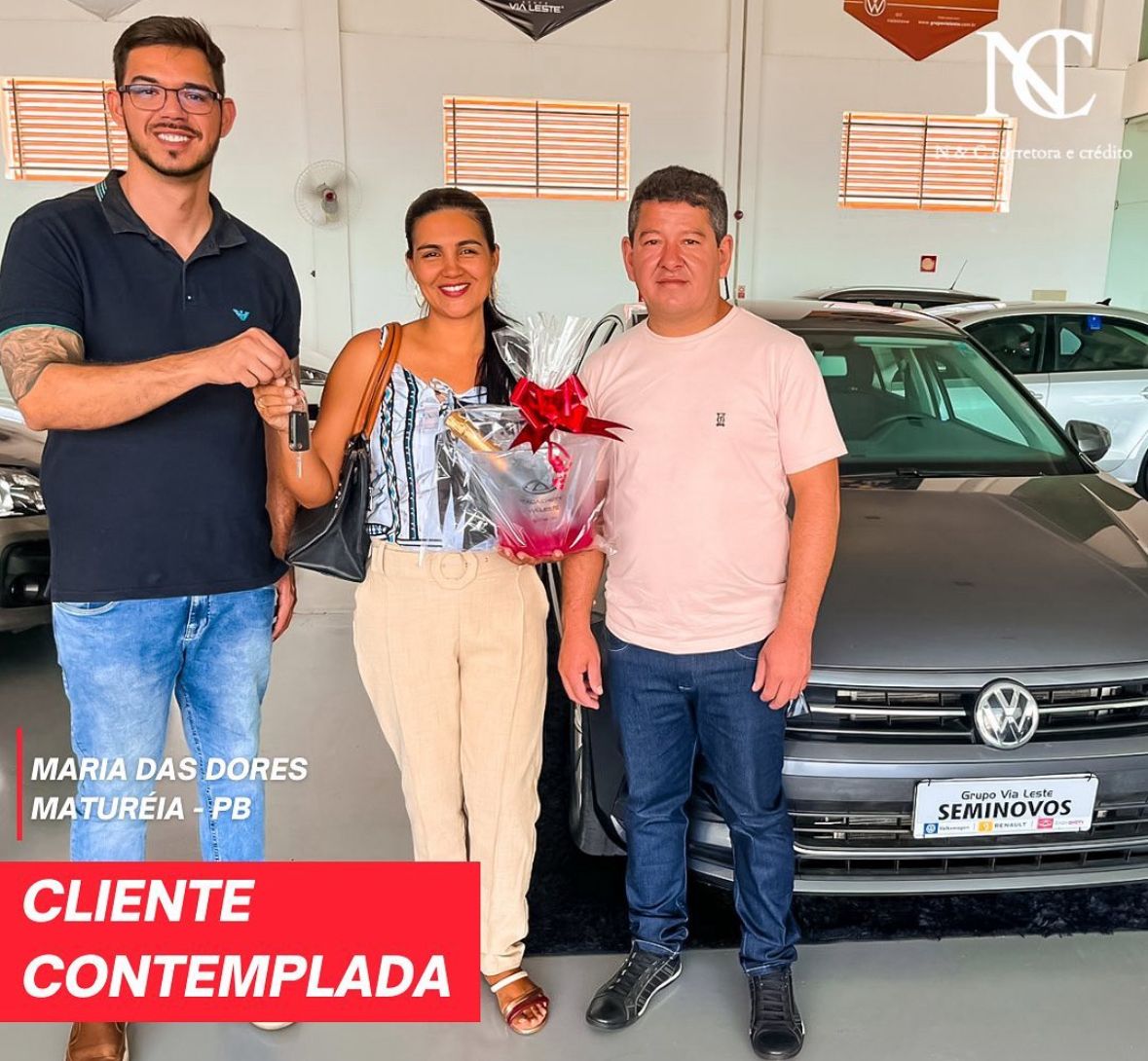 Maria das Dores - Cliente Contemplada de Maturéia - PB